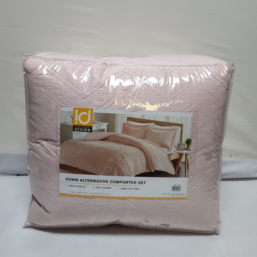 Intelligent Design Laila 3-Piece Full/Queen Comforter Set Bedding